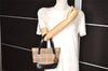 Authentic BURBERRY Vintage Nova Check Canvas Leather Tote Hand Bag Beige 2200K