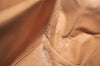 Authentic CELINE Macadam Blason Pattern Clutch Hand Bag PVC Leather Brown 2201K