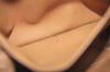 Authentic CELINE Macadam Blason Pattern Clutch Hand Bag PVC Leather Brown 2201K