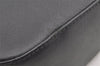 Authentic Salvatore Ferragamo Gancini Leather 2Way Shoulder Hand Bag Black 2204K