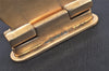 Authentic Salvatore Ferragamo Gancini Leather 2Way Shoulder Hand Bag Black 2204K