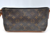 Authentic Louis Vuitton Monogram Trotteur Shoulder Bag M51240 LV Junk 2205H