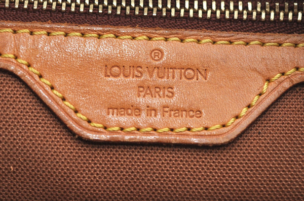 Authentic Louis Vuitton Monogram Trotteur Shoulder Bag M51240 LV Junk 2205H