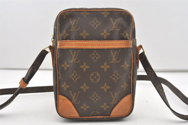 Authentic Louis Vuitton Monogram Danube Shoulder Cross Body Bag M45266 LV 2205J
