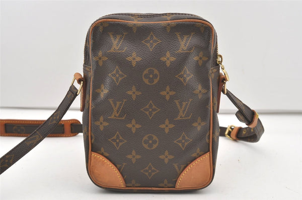 Authentic Louis Vuitton Monogram Danube Shoulder Cross Body Bag M45266 LV 2205J