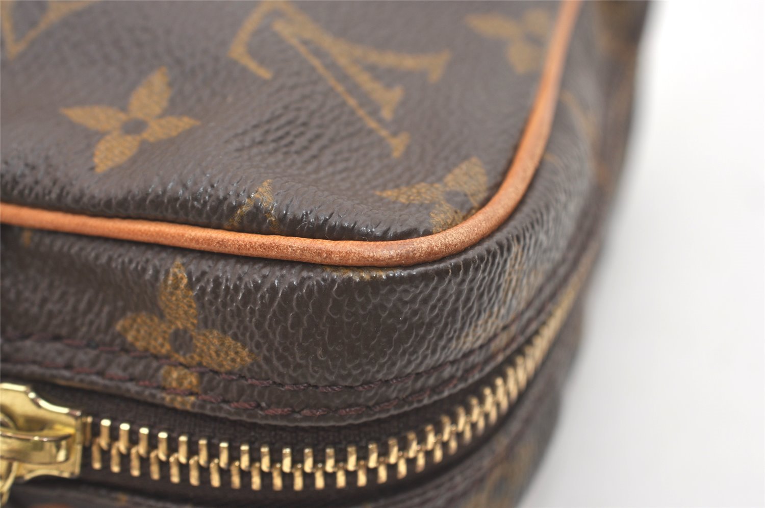 Authentic Louis Vuitton Monogram Danube Shoulder Cross Body Bag M45266 LV 2205J