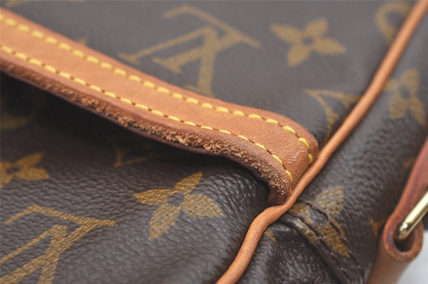 Authentic Louis Vuitton Monogram Danube Shoulder Cross Body Bag M45266 LV 2205J