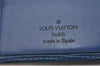 Authentic Louis Vuitton Epi Agenda Posh Notebook Cover Blue R20525 LV 2206I