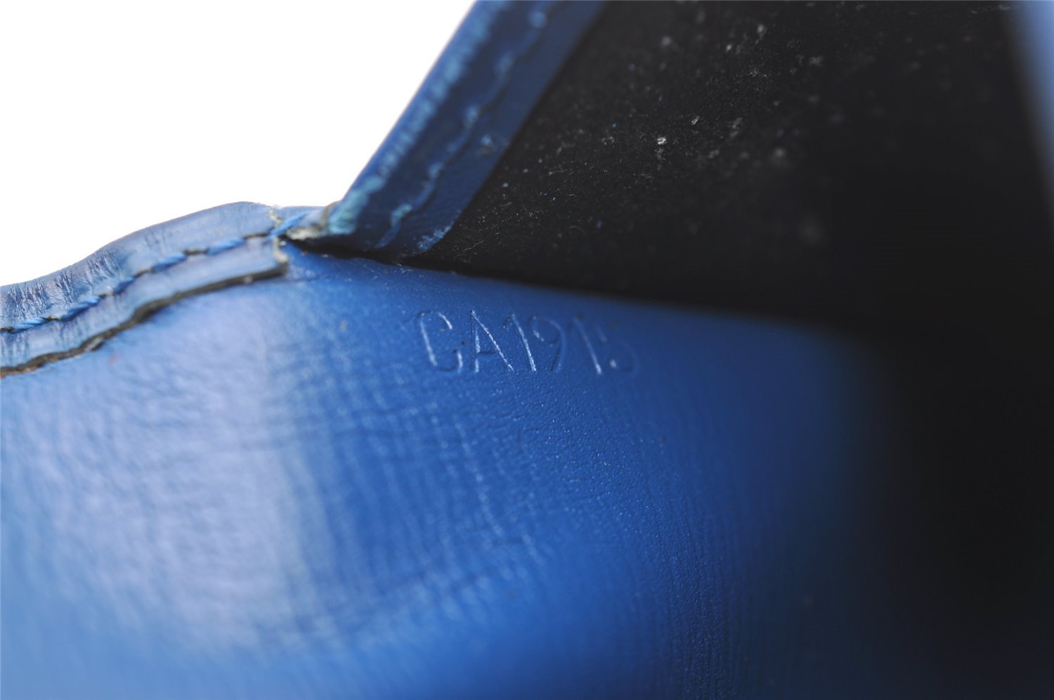 Authentic Louis Vuitton Epi Agenda Posh Notebook Cover Blue R20525 LV 2206I