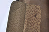 Authentic GUCCI Web Sherry Line Shoulder Bag GG PVC Leather Brown Junk 2208J