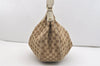 Authentic GUCCI Sukey Vintage Shoulder Bag GG Canvas Leather 232955 Brown 2211J