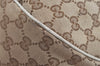 Authentic GUCCI Sukey Vintage Shoulder Bag GG Canvas Leather 232955 Brown 2211J