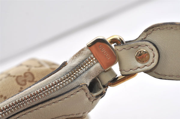 Authentic GUCCI Sukey Vintage Shoulder Bag GG Canvas Leather 232955 Brown 2211J