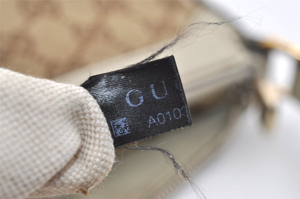 Authentic GUCCI Sukey Vintage Shoulder Bag GG Canvas Leather 232955 Brown 2211J