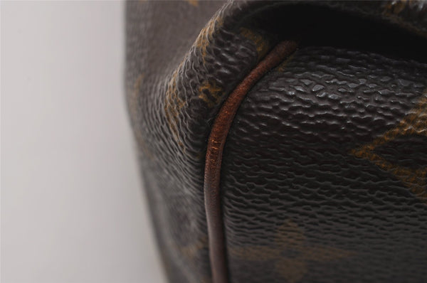 Authentic Louis Vuitton Monogram Trousse Patte Pression Pouch M47636 Junk 2212I