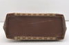 Authentic GUCCI Vintage Shoulder Tote Bag GG Canvas Leather 0021121 Brown 2212J