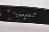 Authentic CHANEL Sunglasses CC Logos CoCo Mark Plastic 02462 Black 2214I