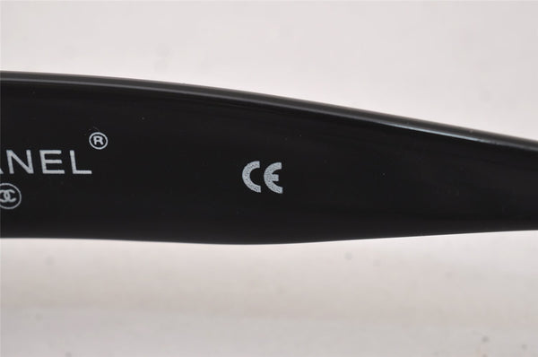 Authentic CHANEL Sunglasses CC Logos CoCo Mark Plastic 02462 Black 2214I