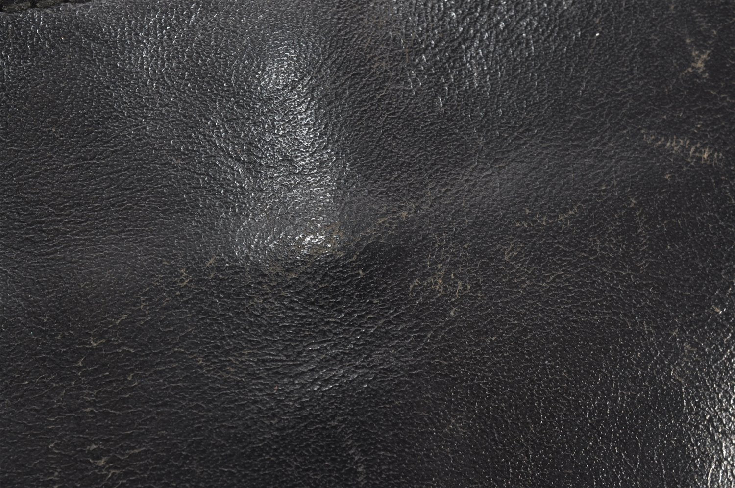 Authentic GUCCI Shoulder Cross Body Bag GG Canvas Leather 27639 Black 2215J