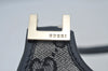 Authentic GUCCI Jackie Shoulder Hand Bag GG Canvas Leather Black Junk 2216J