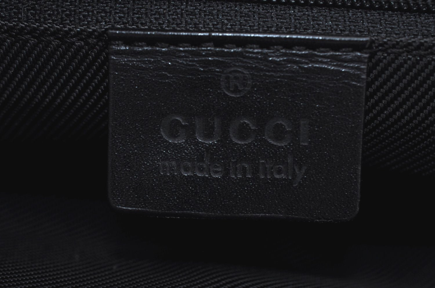 Authentic GUCCI Jackie Shoulder Hand Bag GG Canvas Leather Black Junk 2216J