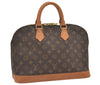 Authentic Louis Vuitton Monogram Alma Hand Bag Purse M51130 LV 2217J