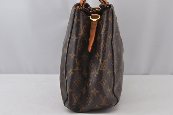 Authentic Louis Vuitton Monogram Montaigne MM 2Way Hand Bag M41056 LV 2219J