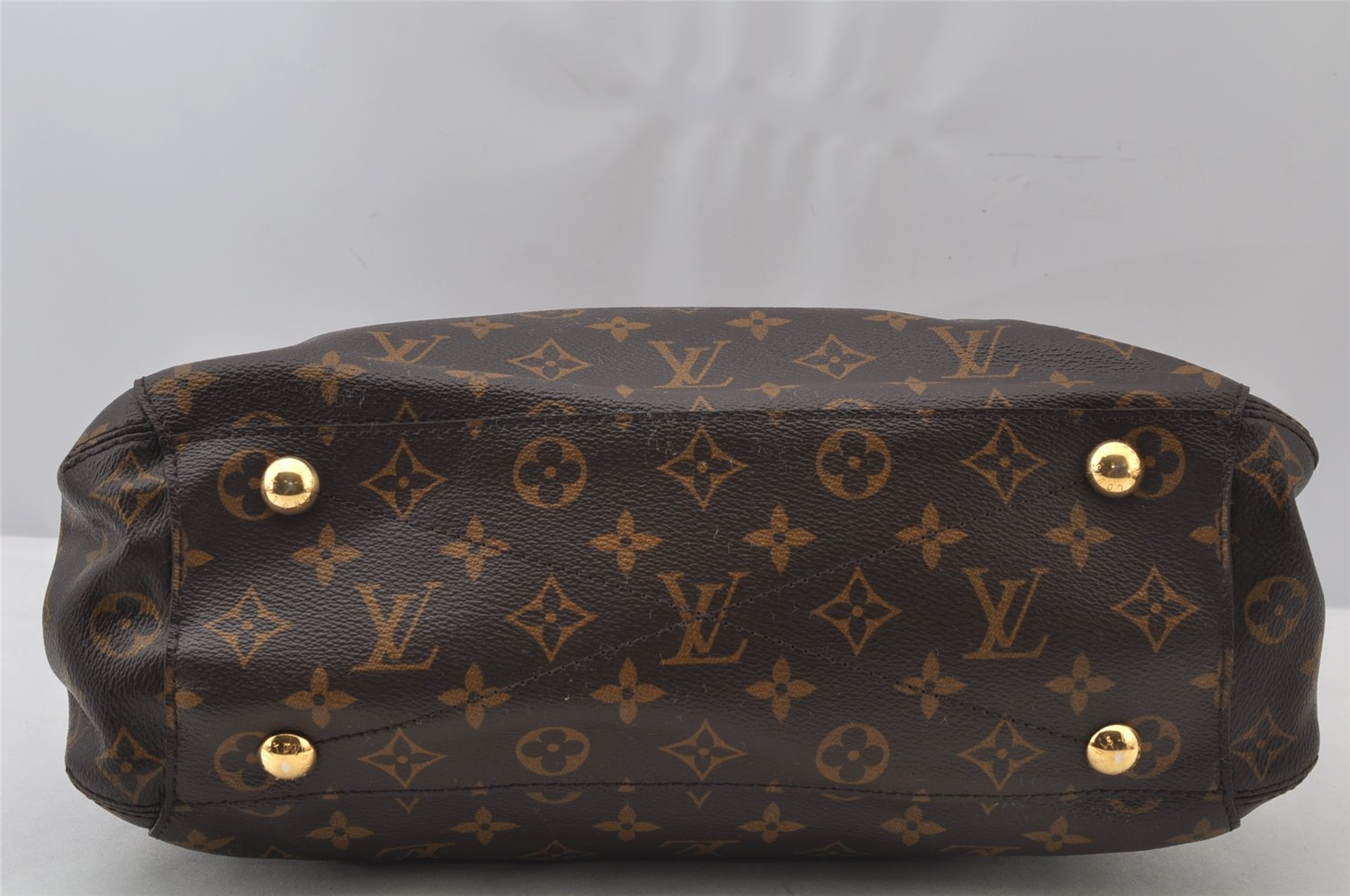 Authentic Louis Vuitton Monogram Montaigne MM 2Way Hand Bag M41056 LV 2219J