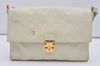 Auth Louis Vuitton Monogram Empreinte Fascinante Shoulder Bag M40807 White 2220J