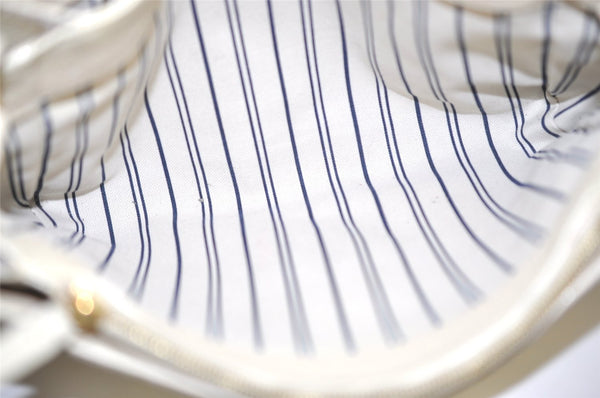 Auth Louis Vuitton Monogram Empreinte Fascinante Shoulder Bag M40807 White 2220J