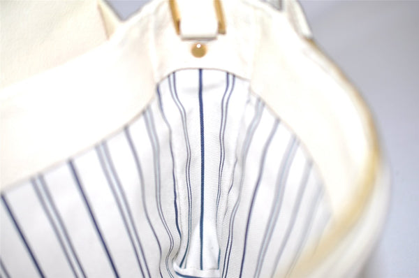 Auth Louis Vuitton Monogram Empreinte Fascinante Shoulder Bag M40807 White 2220J