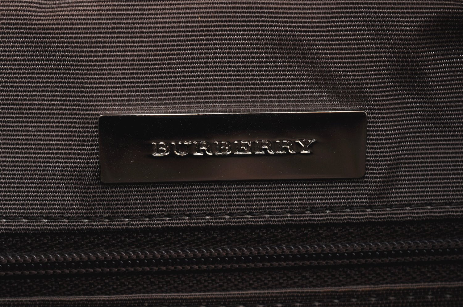 Authentic BURBERRY Nova Check Shoulder Hand Bag Canvas Leather Beige 2220K