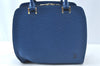 Authentic Louis Vuitton Epi Pont Neuf Hand Bag Purse Blue M52055 LV 2222H