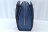Authentic Louis Vuitton Epi Pont Neuf Hand Bag Purse Blue M52055 LV 2222H