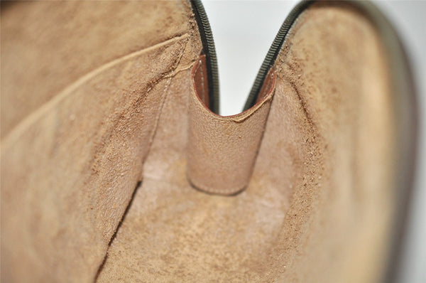 Authentic Louis Vuitton Monogram Trousse Demi Ronde 23 Pouch M47520 Junk 2224I