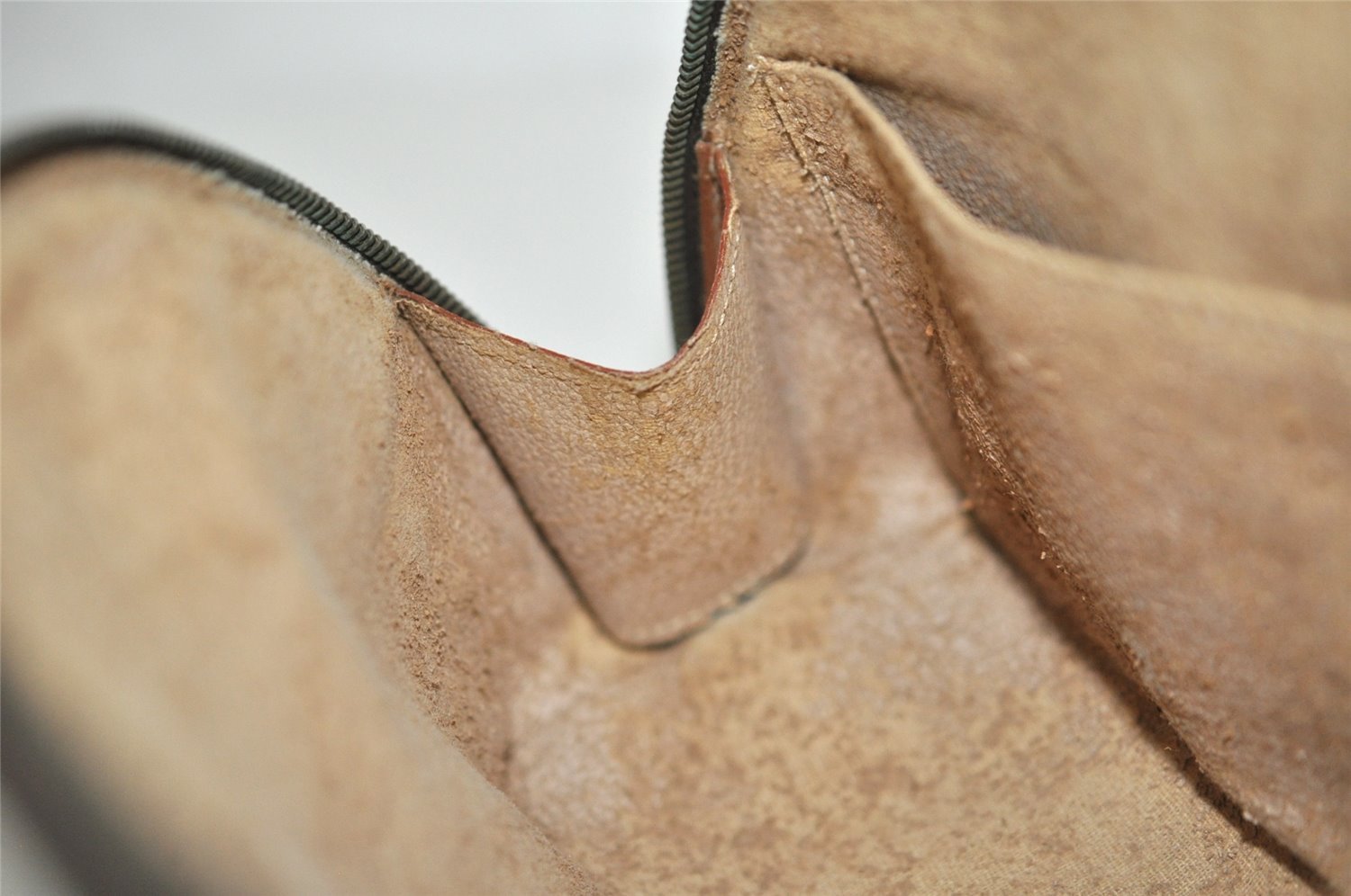 Authentic Louis Vuitton Monogram Trousse Demi Ronde 23 Pouch M47520 Junk 2224I