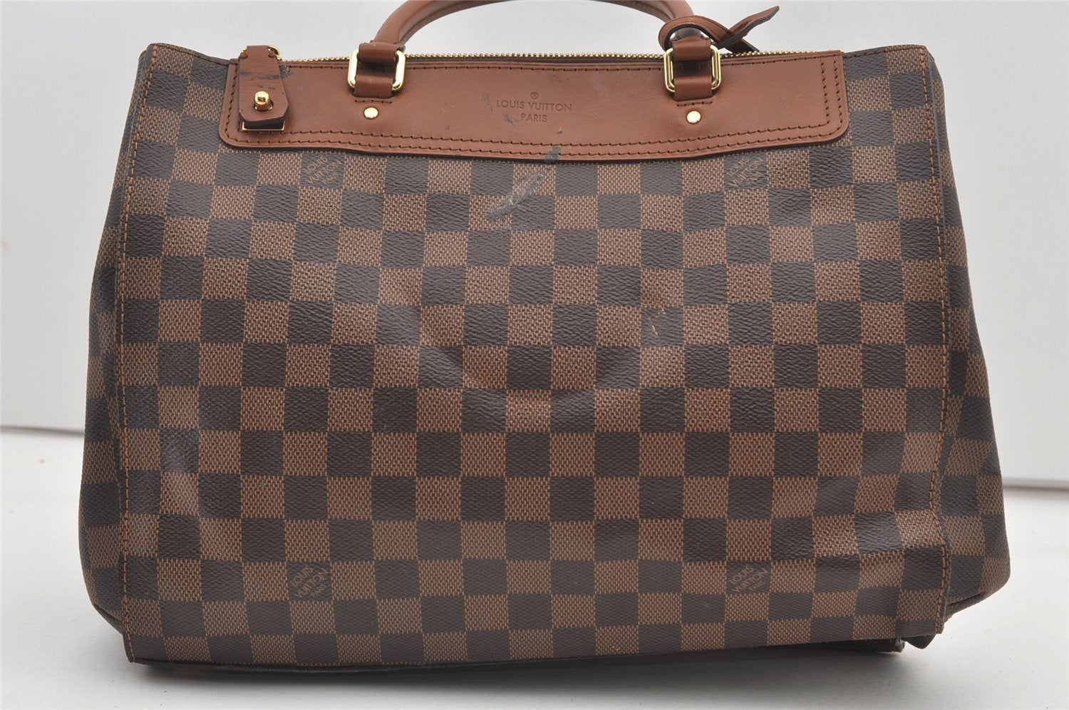Authentic Louis Vuitton Damier Greenwich 2Way Shoulder Hand Bag N41337 LV 2224J