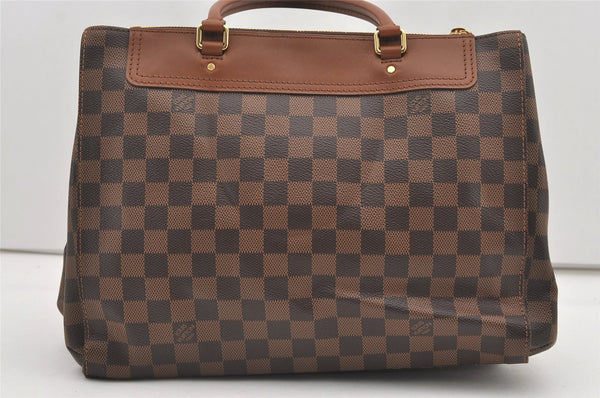 Authentic Louis Vuitton Damier Greenwich 2Way Shoulder Hand Bag N41337 LV 2224J