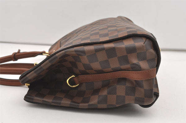 Authentic Louis Vuitton Damier Greenwich 2Way Shoulder Hand Bag N41337 LV 2224J