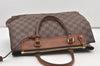 Authentic Louis Vuitton Damier Greenwich 2Way Shoulder Hand Bag N41337 LV 2224J