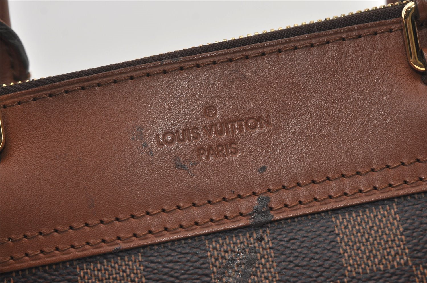 Authentic Louis Vuitton Damier Greenwich 2Way Shoulder Hand Bag N41337 LV 2224J