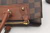 Authentic Louis Vuitton Damier Greenwich 2Way Shoulder Hand Bag N41337 LV 2224J