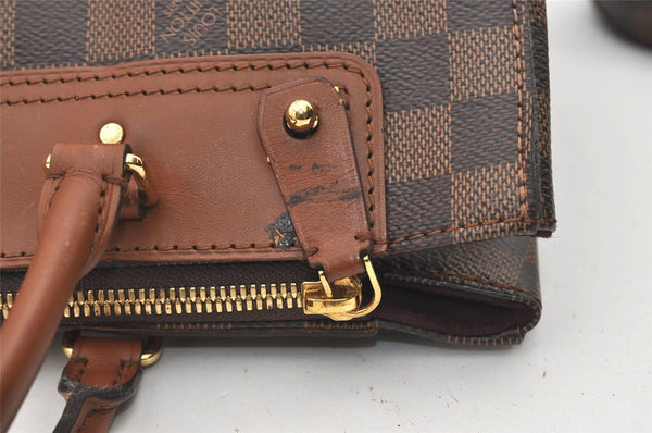 Authentic Louis Vuitton Damier Greenwich 2Way Shoulder Hand Bag N41337 LV 2224J