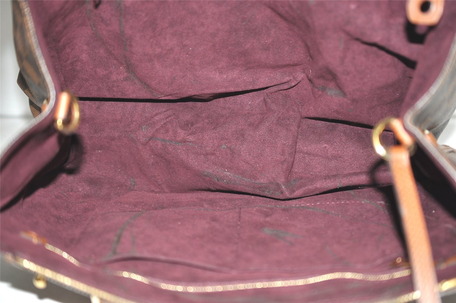 Authentic Louis Vuitton Damier Greenwich 2Way Shoulder Hand Bag N41337 LV 2224J