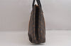 Authentic Louis Vuitton Monogram Tote W PM Hand Bag Brown M40941 LV 2225J