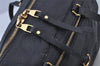Auth Louis Vuitton Monogram Empreinte Lumineuse PM Tote Bag Navy M93410 LV 2226J