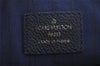 Auth Louis Vuitton Monogram Empreinte Lumineuse PM Tote Bag Navy M93410 LV 2226J