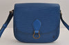 Auth Louis Vuitton Epi Saint Cloud GM Shoulder Cross Body Bag M52195 Blue 2227J