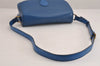 Auth Louis Vuitton Epi Saint Cloud GM Shoulder Cross Body Bag M52195 Blue 2227J