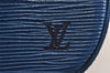 Auth Louis Vuitton Epi Saint Cloud GM Shoulder Cross Body Bag M52195 Blue 2227J